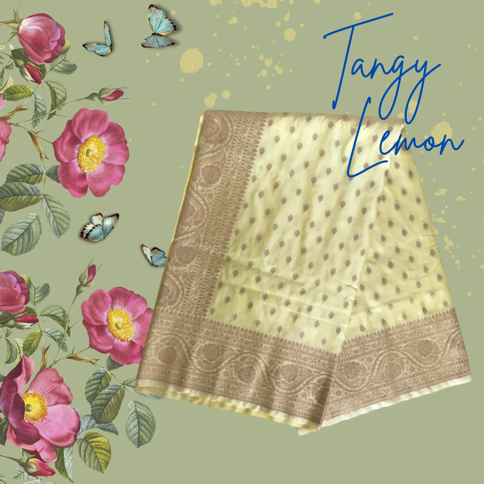 Lemon Dark Yellow Buti bg4C